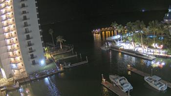 Weather camera view of Sanibel Harbour Yacht Club.