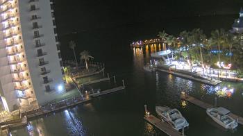 Weather camera view of Sanibel Harbour Yacht Club.