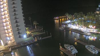 Weather camera view of Sanibel Harbour Yacht Club.