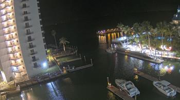 Weather camera view of Sanibel Harbour Yacht Club.