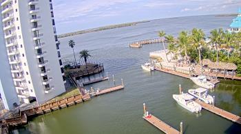 Weather camera view of Sanibel Harbour Yacht Club.