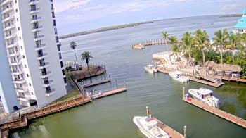 Weather camera view of Sanibel Harbour Yacht Club.