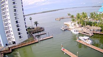 Weather camera view of Sanibel Harbour Yacht Club.