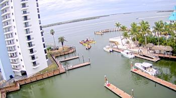 Weather camera view of Sanibel Harbour Yacht Club.