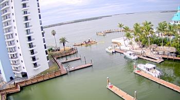 Weather camera view of Sanibel Harbour Yacht Club.