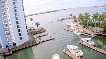Weather camera view of Sanibel Harbour Yacht Club.