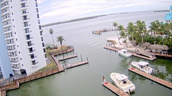 Weather camera view of Sanibel Harbour Yacht Club.