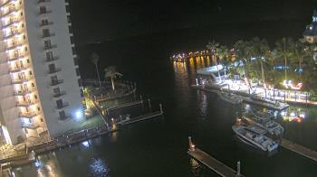 Weather camera view of Sanibel Harbour Yacht Club.