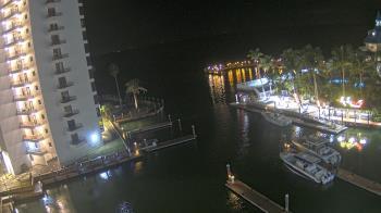 Weather camera view of Sanibel Harbour Yacht Club.