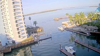 Weather camera view of Sanibel Harbour Yacht Club.