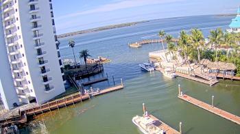 Weather camera view of Sanibel Harbour Yacht Club.
