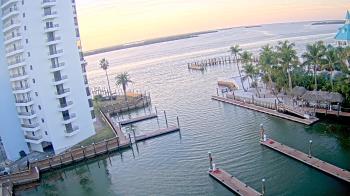Weather camera view of Sanibel Harbour Yacht Club.