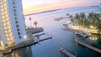 Weather camera view of Sanibel Harbour Yacht Club.