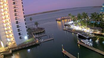 Weather camera view of Sanibel Harbour Yacht Club.