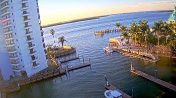 Weather camera view of Sanibel Harbour Yacht Club.
