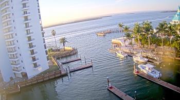 Weather camera view of Sanibel Harbour Yacht Club.