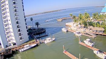 Weather camera view of Sanibel Harbour Yacht Club.