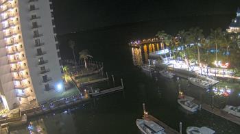 Weather camera view of Sanibel Harbour Yacht Club.