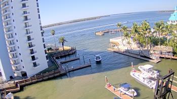 Weather camera view of Sanibel Harbour Yacht Club.