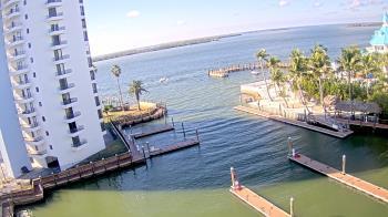Weather camera view of Sanibel Harbour Yacht Club.