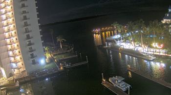 Weather camera view of Sanibel Harbour Yacht Club.