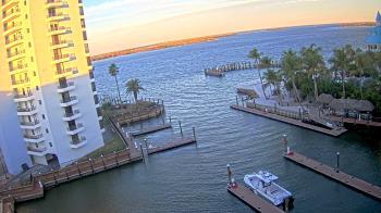 Weather camera view of Sanibel Harbour Yacht Club.