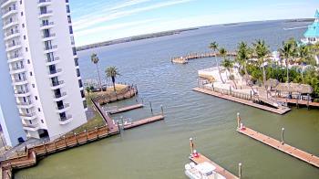 Weather camera view of Sanibel Harbour Yacht Club.