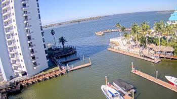 Weather camera view of Sanibel Harbour Yacht Club.