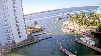 Weather camera view of Sanibel Harbour Yacht Club.