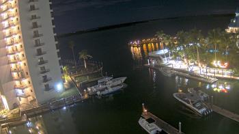 Weather camera view of Sanibel Harbour Yacht Club.