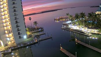 Weather camera view of Sanibel Harbour Yacht Club.