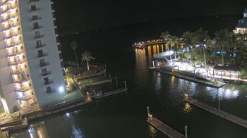 Weather camera view of Sanibel Harbour Yacht Club.