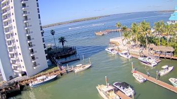 Weather camera view of Sanibel Harbour Yacht Club.