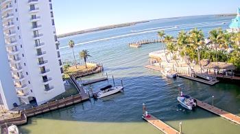 Weather camera view of Sanibel Harbour Yacht Club.