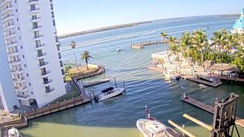 Weather camera view of Sanibel Harbour Yacht Club.