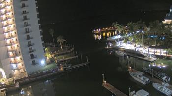 Weather camera view of Sanibel Harbour Yacht Club.