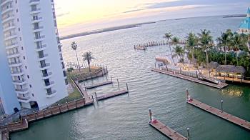 Weather camera view of Sanibel Harbour Yacht Club.