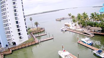 Weather camera view of Sanibel Harbour Yacht Club.