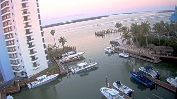 Weather camera view of Sanibel Harbour Yacht Club.