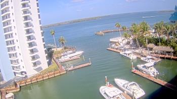 Weather camera view of Sanibel Harbour Yacht Club.