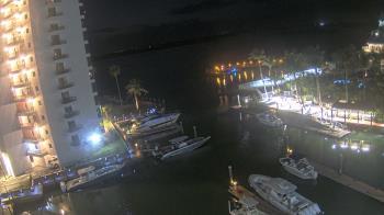 Weather camera view of Sanibel Harbour Yacht Club.