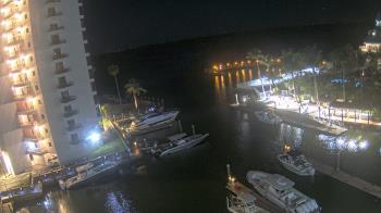 Weather camera view of Sanibel Harbour Yacht Club.