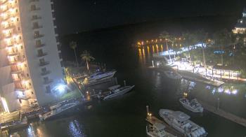 Weather camera view of Sanibel Harbour Yacht Club.
