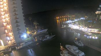 Weather camera view of Sanibel Harbour Yacht Club.