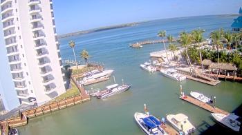 Weather camera view of Sanibel Harbour Yacht Club.