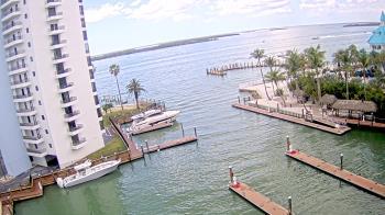 Weather camera view of Sanibel Harbour Yacht Club.