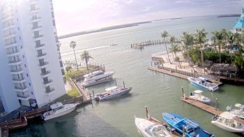 Weather camera view of Sanibel Harbour Yacht Club.