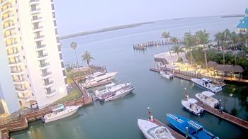 Weather camera view of Sanibel Harbour Yacht Club.