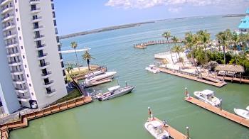 Weather camera view of Sanibel Harbour Yacht Club.