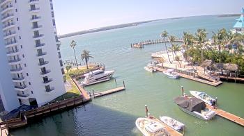 Weather camera view of Sanibel Harbour Yacht Club.